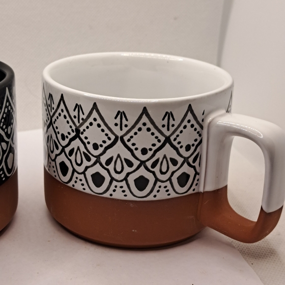 Now Designs Heirloom Harmony Terracotta Mug Set - Picture 5 of 6